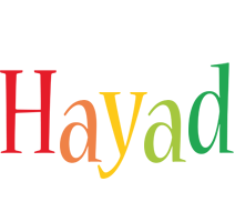 Hayad birthday logo