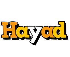 Hayad cartoon logo