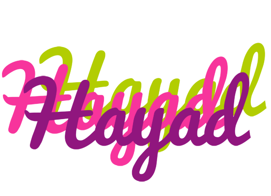 Hayad flowers logo