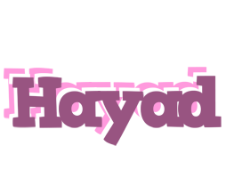 Hayad relaxing logo