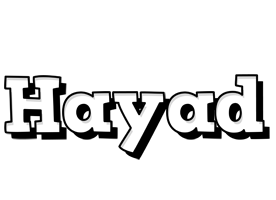 Hayad snowing logo