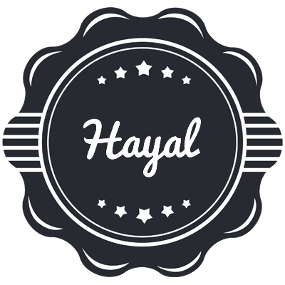 Hayal badge logo