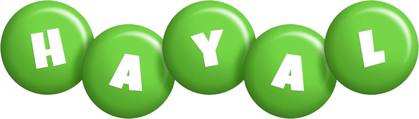 Hayal candy-green logo