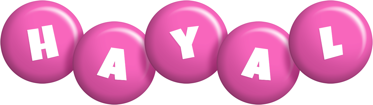 Hayal candy-pink logo