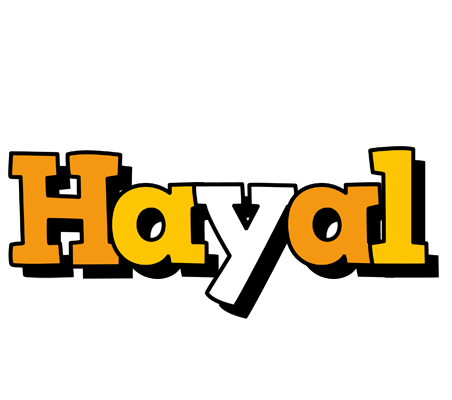 Hayal cartoon logo