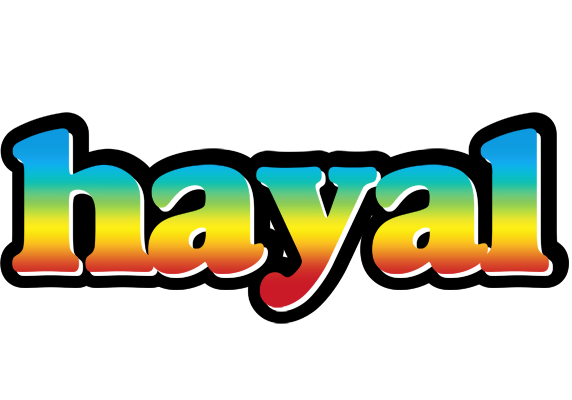 Hayal color logo