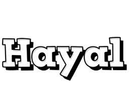 Hayal snowing logo