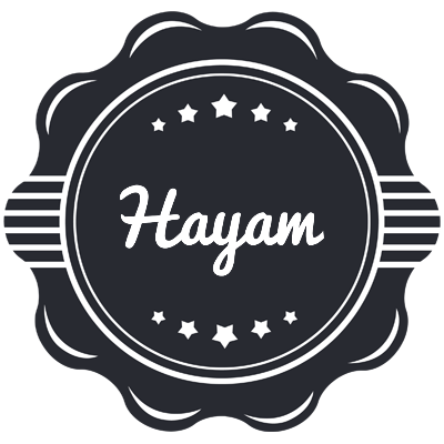 Hayam badge logo