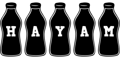 Hayam bottle logo