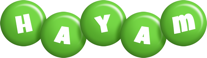 Hayam candy-green logo