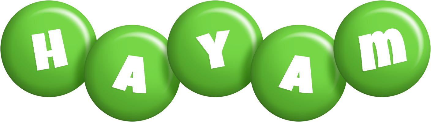 Hayam candy-green logo