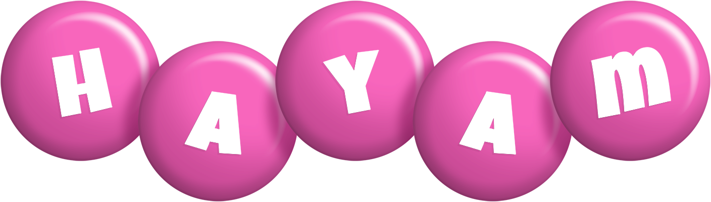 Hayam candy-pink logo