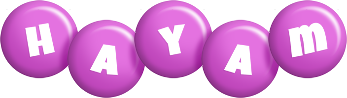 Hayam candy-purple logo