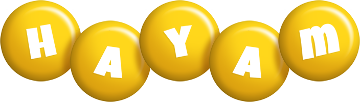 Hayam candy-yellow logo