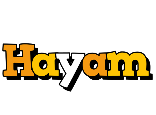 Hayam cartoon logo