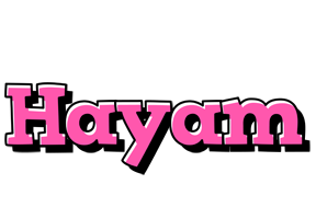 Hayam girlish logo