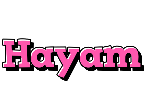 Hayam girlish logo