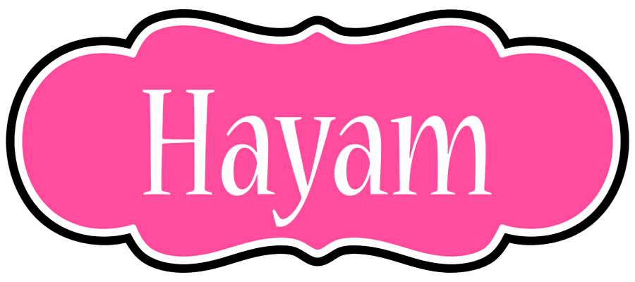 Hayam invitation logo