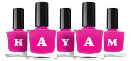 Hayam nails logo