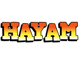 Hayam sunset logo