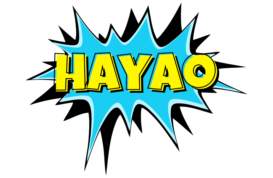 Hayao amazing logo