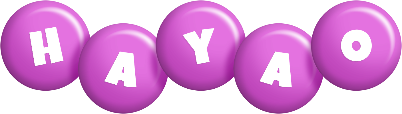 Hayao candy-purple logo