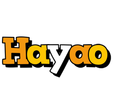 Hayao cartoon logo