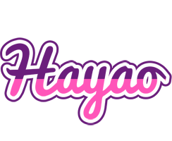 Hayao cheerful logo