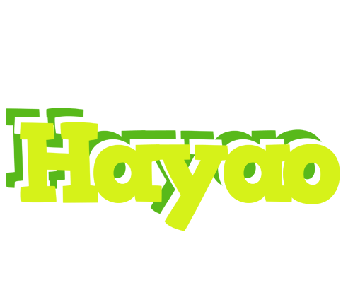 Hayao citrus logo