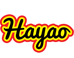 Hayao flaming logo