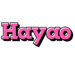 Hayao girlish logo