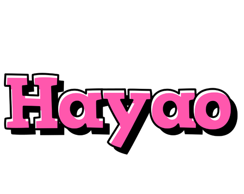 Hayao girlish logo