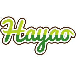 Hayao golfing logo