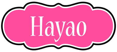 Hayao invitation logo