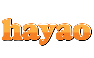 Hayao orange logo