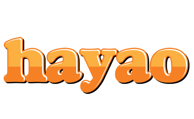 Hayao orange logo
