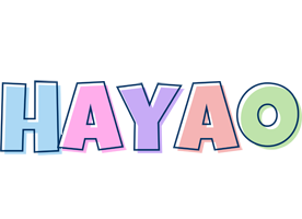 Hayao pastel logo