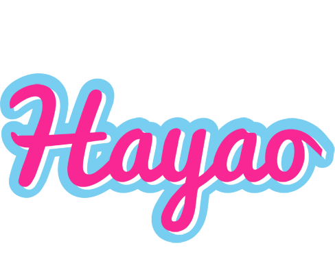 Hayao popstar logo