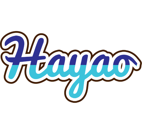 Hayao raining logo