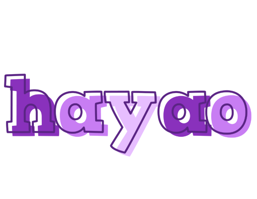 Hayao sensual logo