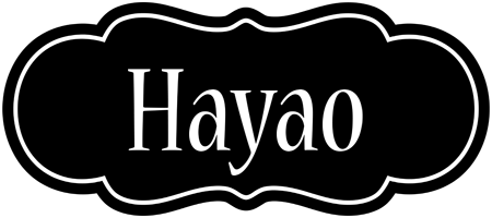 Hayao welcome logo