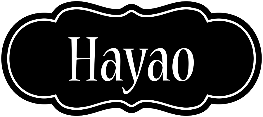 Hayao welcome logo