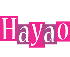 Hayao whine logo