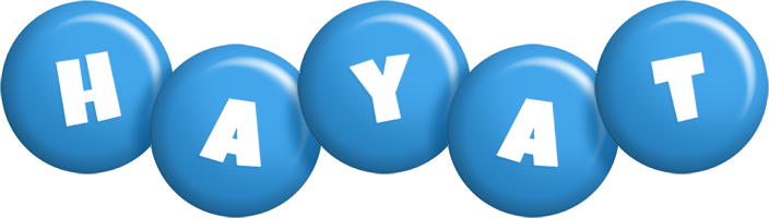 Hayat candy-blue logo