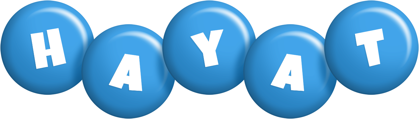 Hayat candy-blue logo