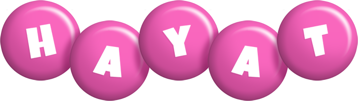 Hayat candy-pink logo