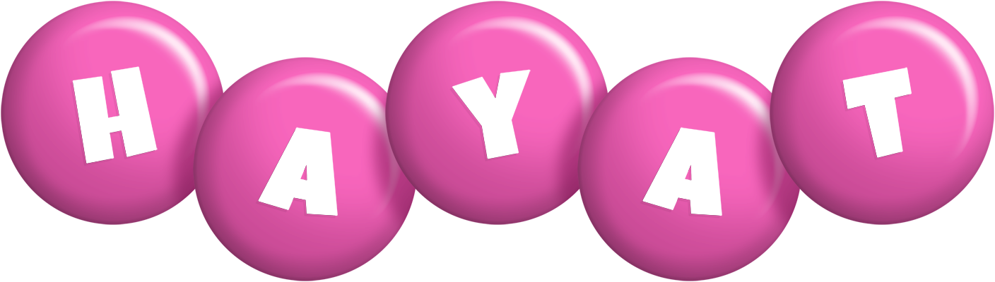 Hayat candy-pink logo