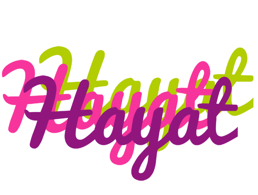 Hayat flowers logo