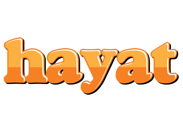Hayat orange logo
