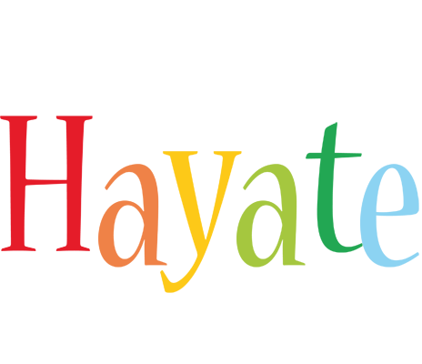 Hayate birthday logo
